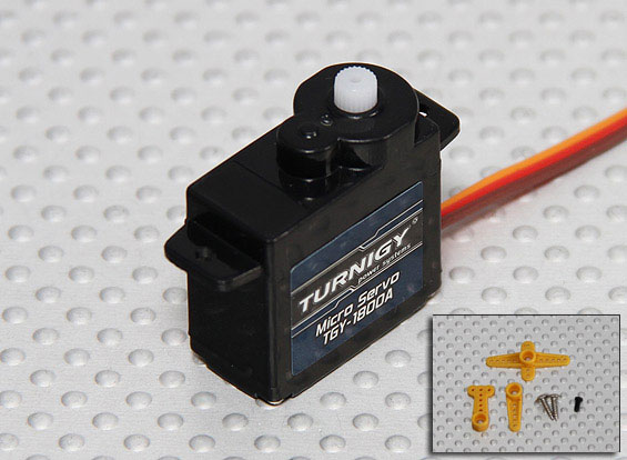 SERVO TURNIGY TGY-1800A MICRO 8g TORQUE:1,5kg/cm C/6V