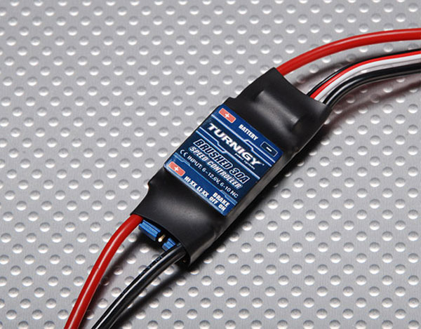 SPEED CONTROL ESC 30A P/ MOTOR ESCOVADO P/BATERIA LIPO ou NiMh