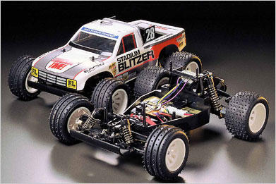 BOLHA CARRO RC 1/10 TAMIYA STADIUM BLITZER OFF ROAD 160mm