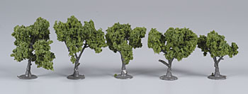 ÁRVORES COPADAS MONTADAS COPA VERDE MÉDIO PCTE.: C/4 ESC.: HO