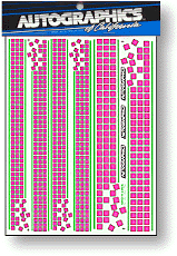 ADESIVO DETALHE FIGURATIVO QUADRADINHOS/ROSA DESFRAGMENTAÇÃO