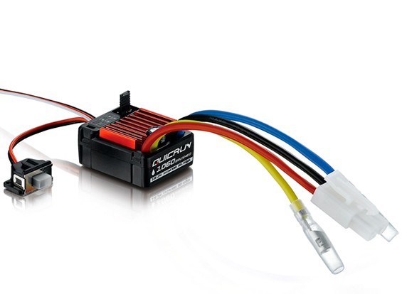 SPEED CONTROL ESC 60A CONTROLADOR ELETRONICO P/MOTOR ESCOVADO FRENTE E RÉ