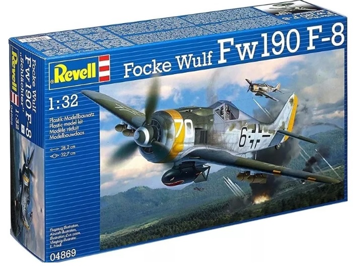 AVIÃO FOCKE WULF Fw190 F-8 ESC. : 1/32