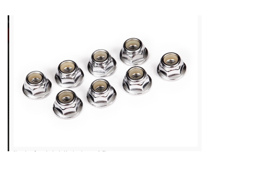 PORCA DE RODA COM FLANGE DE 4mm PCTE.: 8